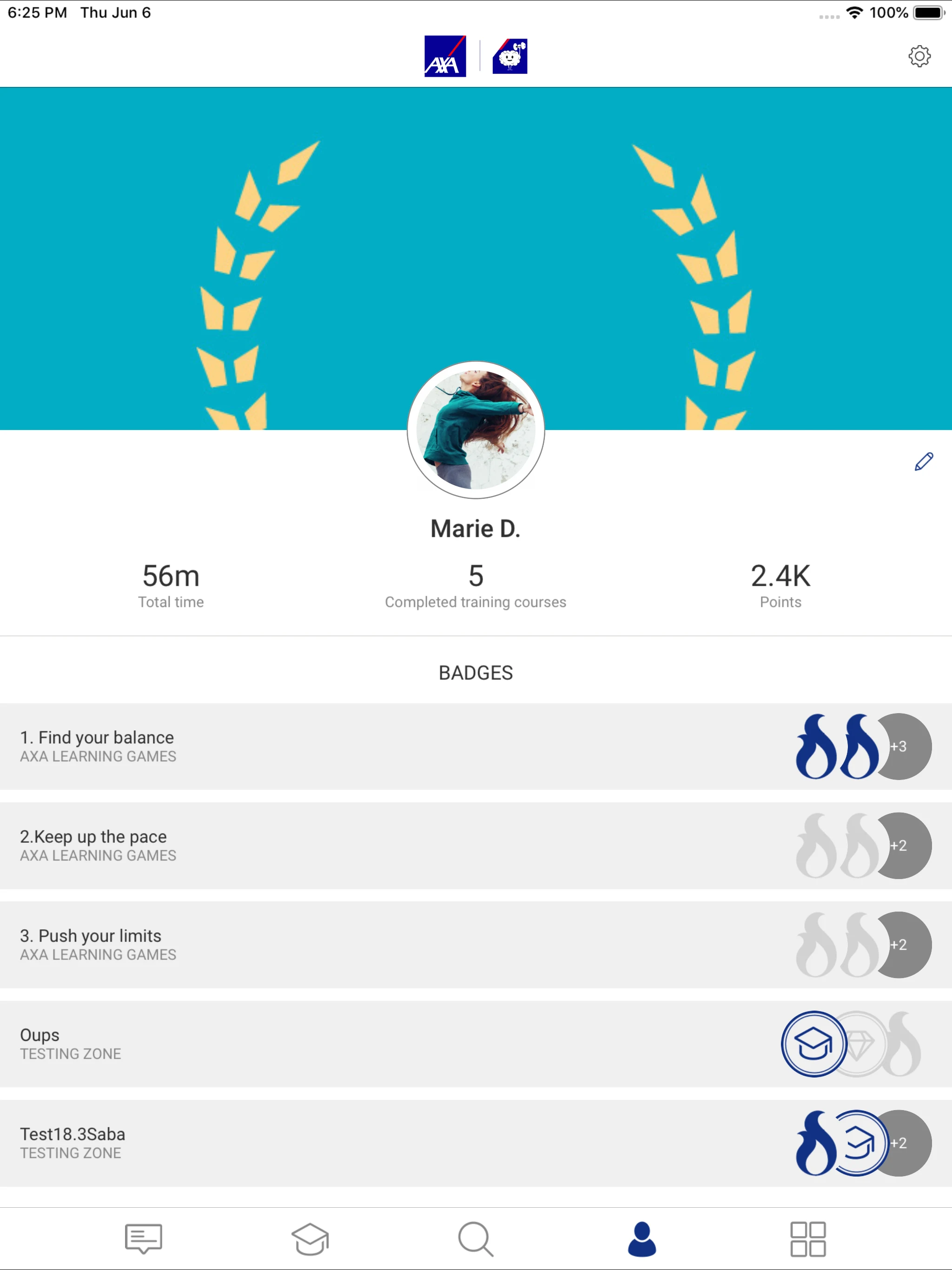 AXA Pocket Coach screenshot
