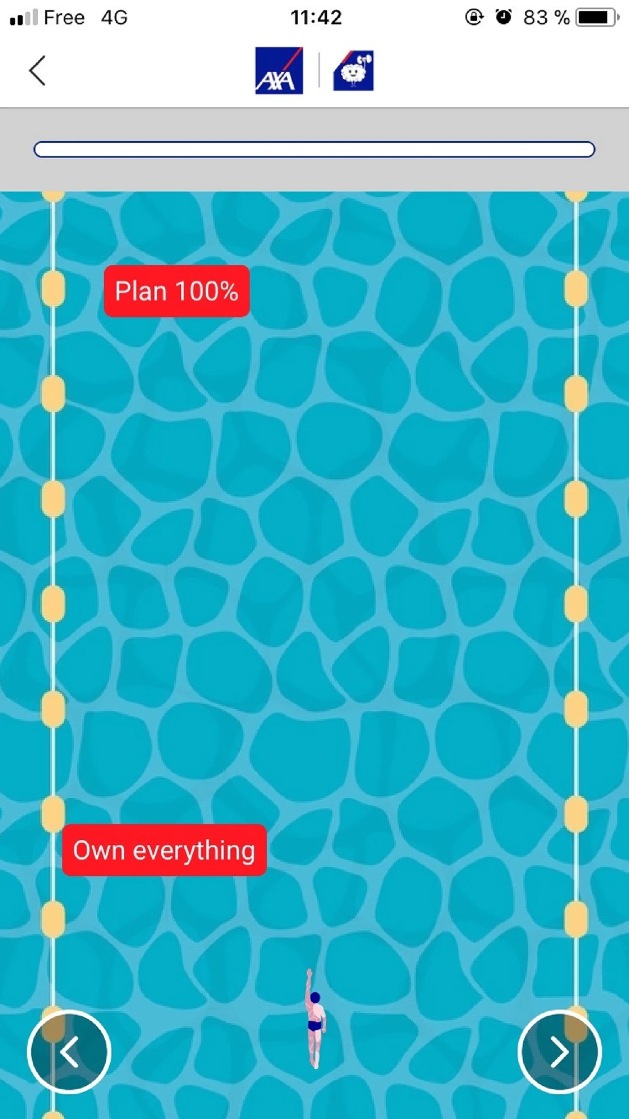 AXA Pocket Coach screenshot